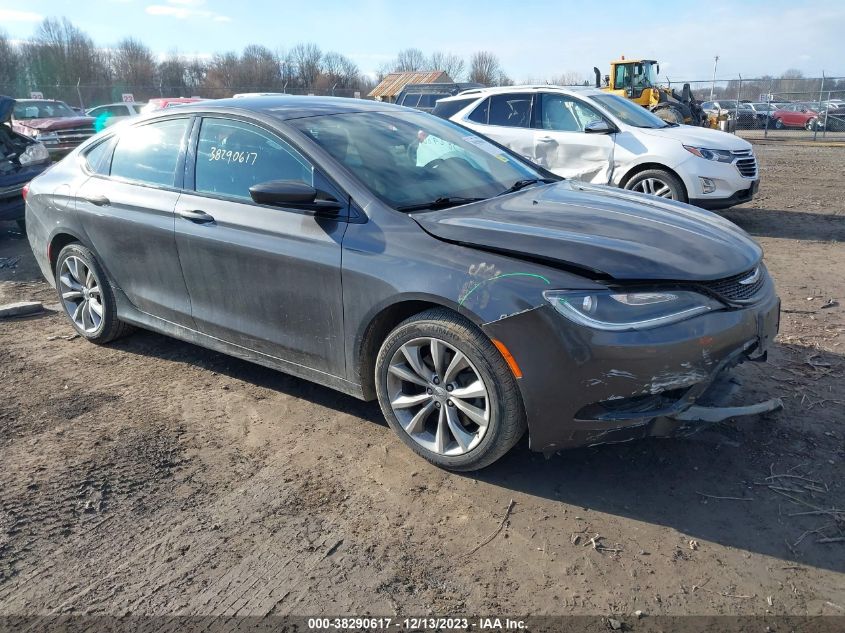 2015 CHRYSLER 200 S - 1C3CCCDG2FN615775