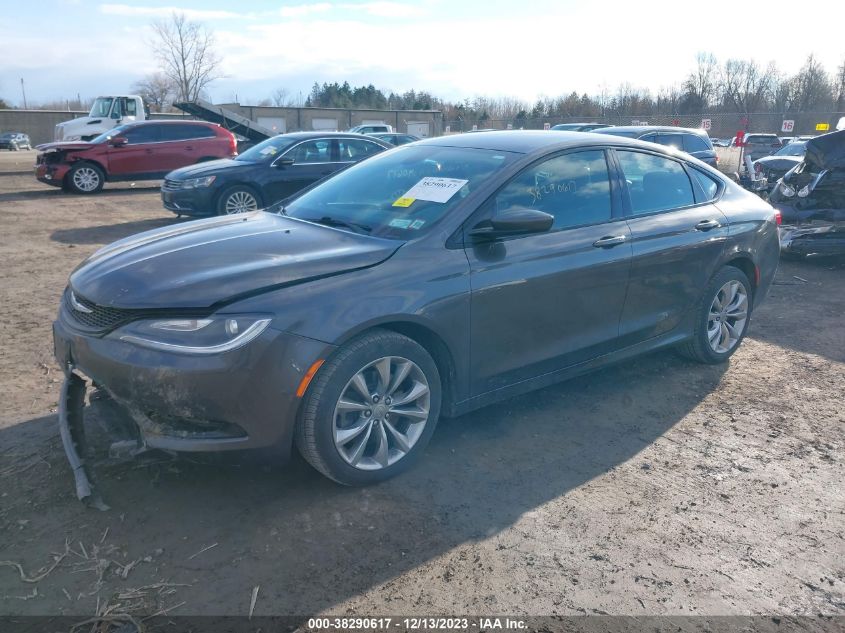 2015 CHRYSLER 200 S - 1C3CCCDG2FN615775