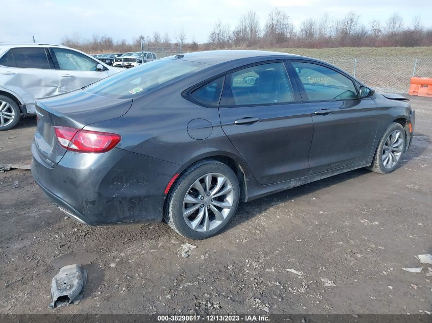 2015 CHRYSLER 200 S - 1C3CCCDG2FN615775