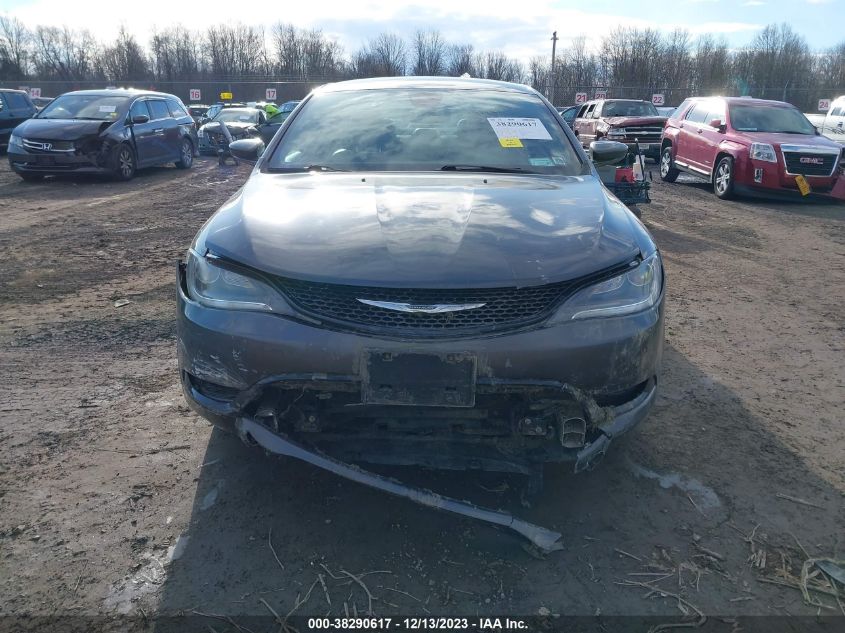 2015 CHRYSLER 200 S - 1C3CCCDG2FN615775