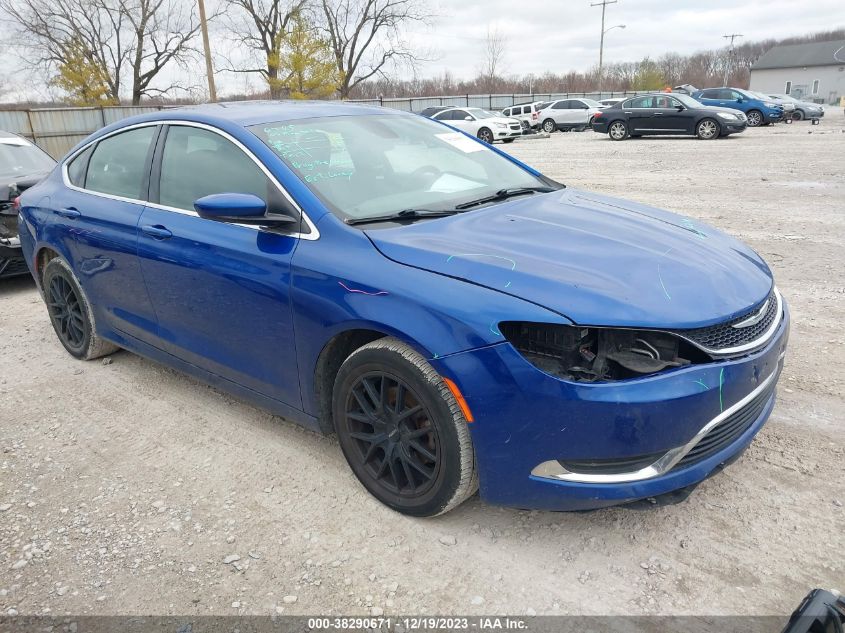 2015 CHRYSLER 200 LIMITED - 1C3CCCAB1FN605506