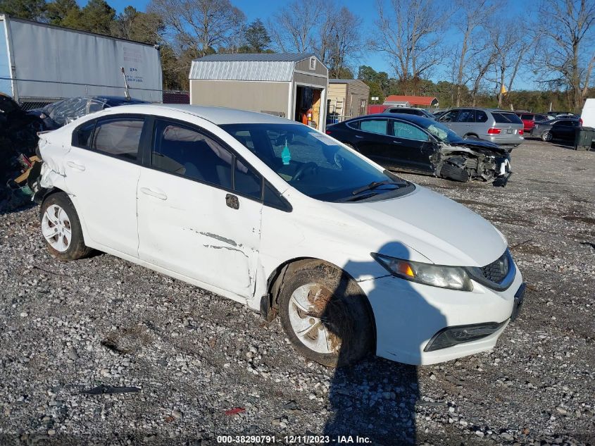 2013 HONDA CIVIC LX - 19XFB2F53DE238019