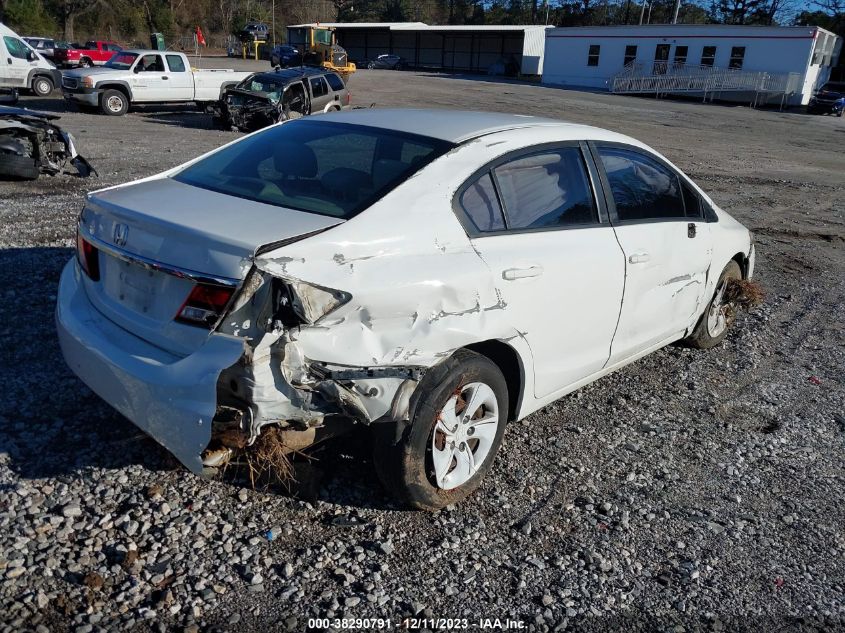 2013 HONDA CIVIC LX - 19XFB2F53DE238019