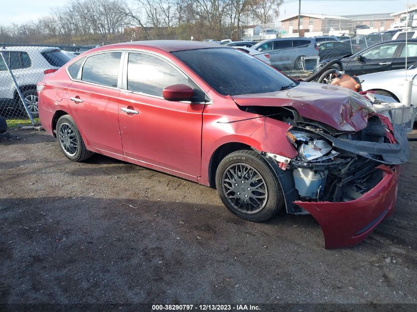 2015 NISSAN SENTRA FE+ S/S/SL/SR/SV - 3N1AB7AP1FL658606
