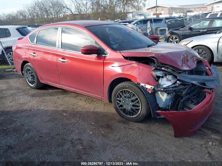 2015 NISSAN SENTRA FE+ S/S/SL/SR/SV - 3N1AB7AP1FL658606