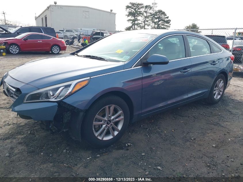 2015 HYUNDAI SONATA SE - 5NPE24AF4FH204015