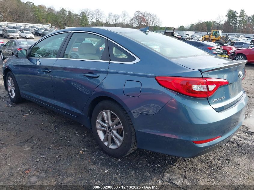 2015 HYUNDAI SONATA SE - 5NPE24AF4FH204015