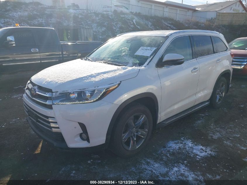 2017 TOYOTA HIGHLANDER LIMITED PLATINUM - 5TDDZRFH9HS360241