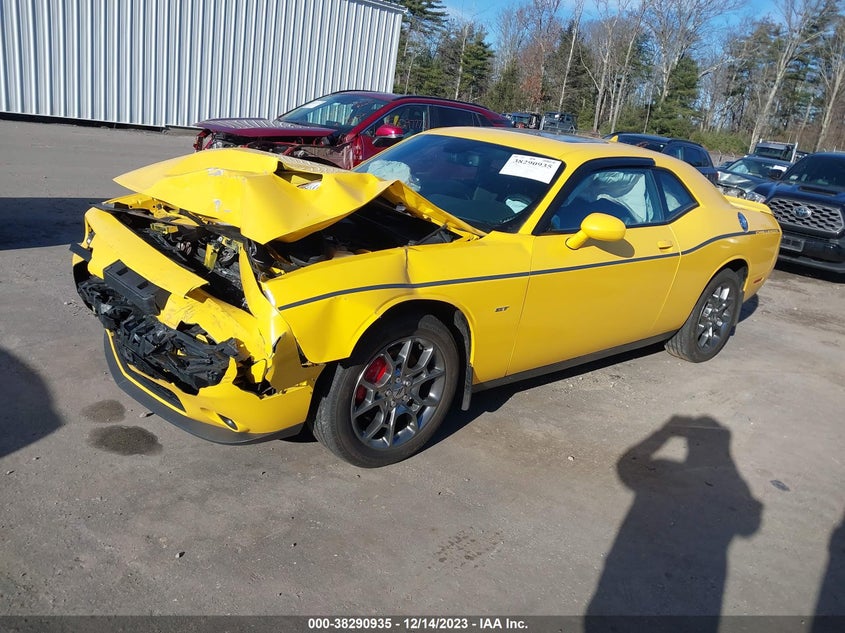 VIN 2C3CDZGG4HH651295 2017 DODGE CHALLENGER GT