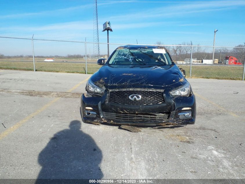 2016 INFINITI Q50 PREMIUM/SPORT - JN1EV7AR8GM344016