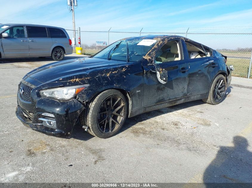 2016 INFINITI Q50 PREMIUM/SPORT - JN1EV7AR8GM344016