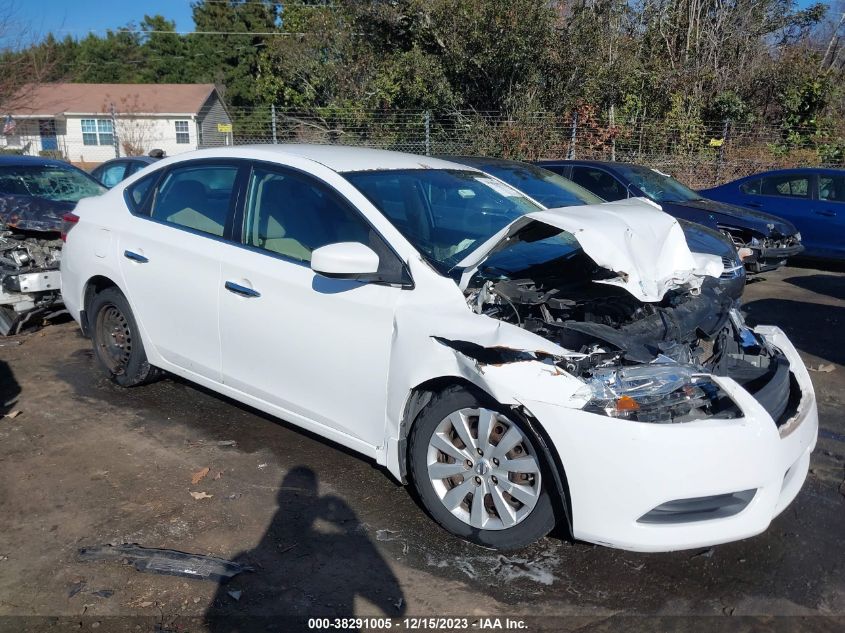 2015 NISSAN SENTRA SV - 3N1AB7AP9FY317120