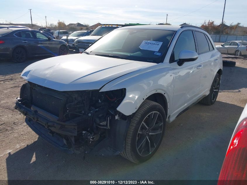 VIN WA1EECF30M1052751 2021 AUDI Q3 PREMIUM PLUS S LINE 45