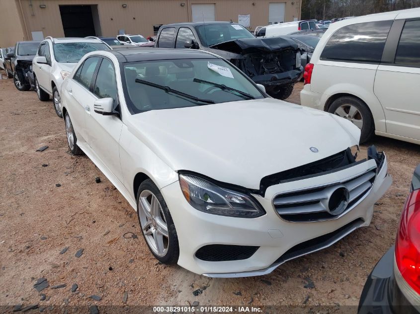 2014 MERCEDES-BENZ E 350 4MATIC - WDDHF8JB2EA813332