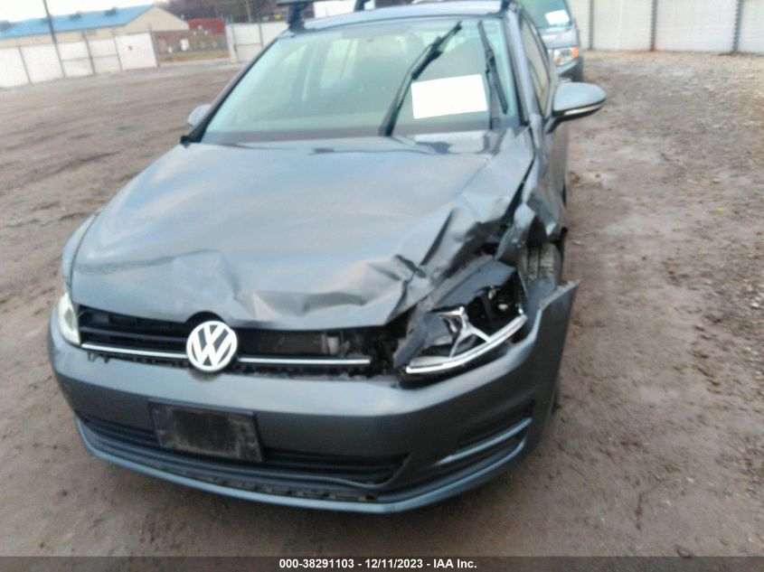 2016 VOLKSWAGEN GOLF TSI S 4-DOOR - 3VW217AU7GM066288