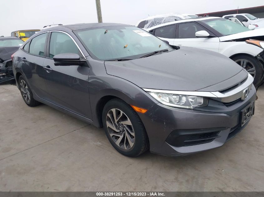 2017 HONDA CIVIC EX - 19XFC2F76HE038904