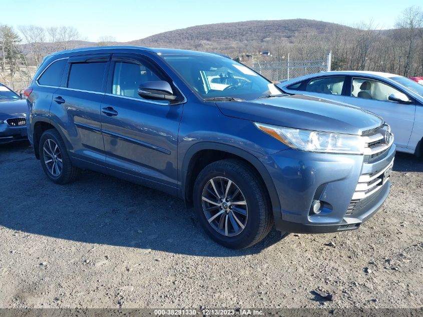 2018 TOYOTA HIGHLANDER XLE - 5TDJZRFH5JS862978