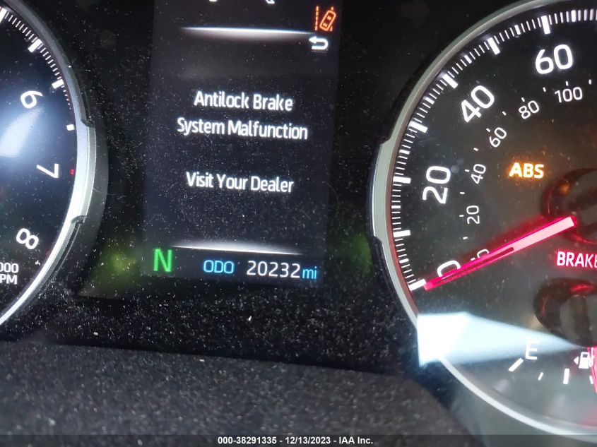 2022 TOYOTA RAV4 LE - 2T3G1RFV6NW321594