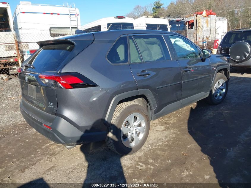 2022 TOYOTA RAV4 LE - 2T3G1RFV6NW321594