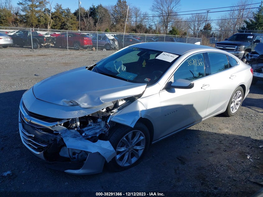 VIN 1G1ZD5STXNF178561 2022 CHEVROLET MALIBU LT