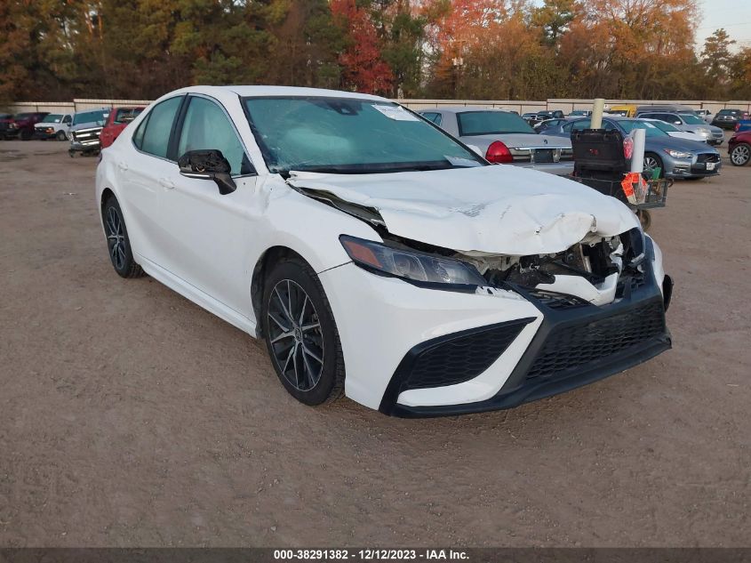 2022 TOYOTA CAMRY SE/SE NIGHT SHADE - 4T1G11AK9NU038629