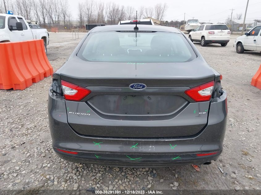 2016 FORD FUSION SE - 3FA6P0H72GR324686