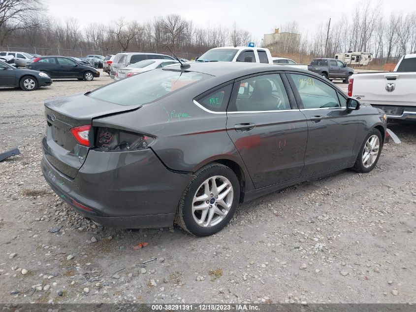 2016 FORD FUSION SE - 3FA6P0H72GR324686