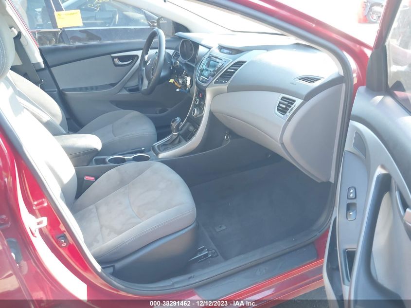 2016 HYUNDAI ELANTRA SE/SPORT/LIMITED - KMHDH4AE2GU574819