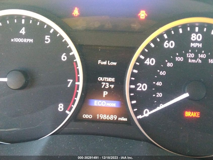 2013 LEXUS ES 350 - JTHBK1GG9D2035172