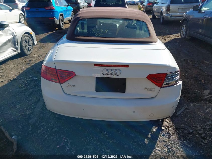 2013 AUDI A5 2.0T PREMIUM - WAULFAFHXDN008398