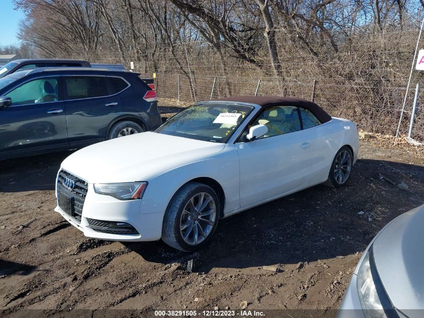 2013 AUDI A5 2.0T PREMIUM - WAULFAFHXDN008398