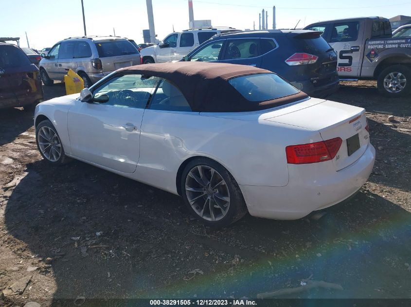 2013 AUDI A5 2.0T PREMIUM - WAULFAFHXDN008398