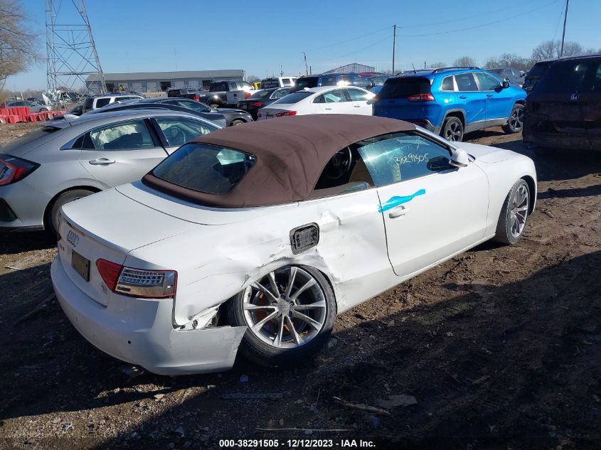 2013 AUDI A5 2.0T PREMIUM - WAULFAFHXDN008398