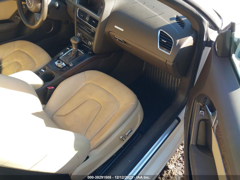 2013 AUDI A5 2.0T PREMIUM - WAULFAFHXDN008398