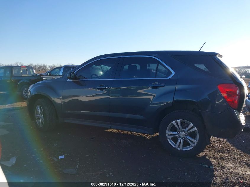 2013 CHEVROLET EQUINOX LS - 2GNALBEK8D1147380