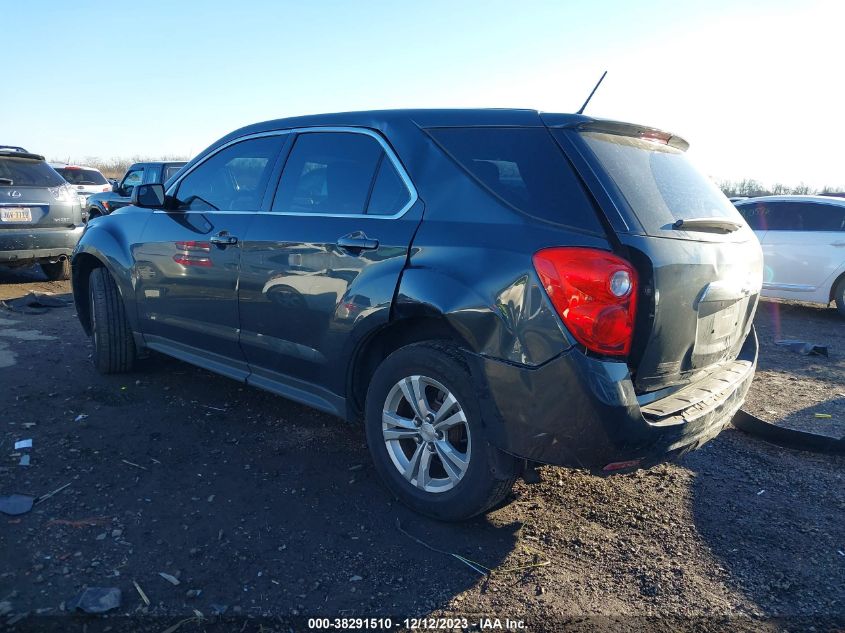 2013 CHEVROLET EQUINOX LS - 2GNALBEK8D1147380