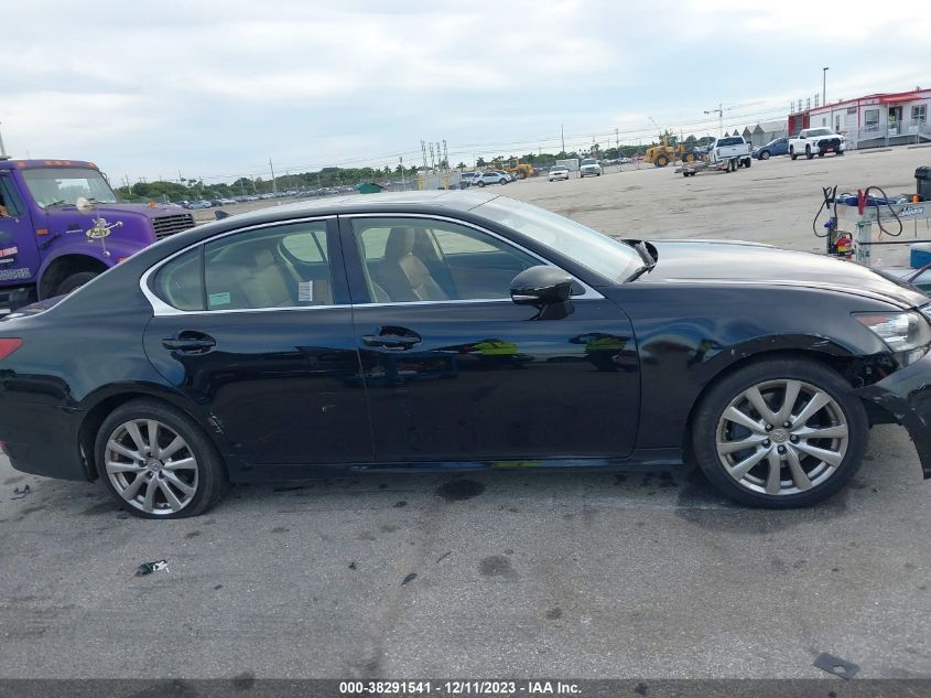 2013 LEXUS GS 350 - JTHBE1BLXD5028676