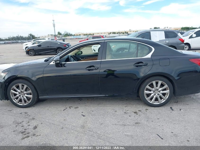 2013 LEXUS GS 350 - JTHBE1BLXD5028676