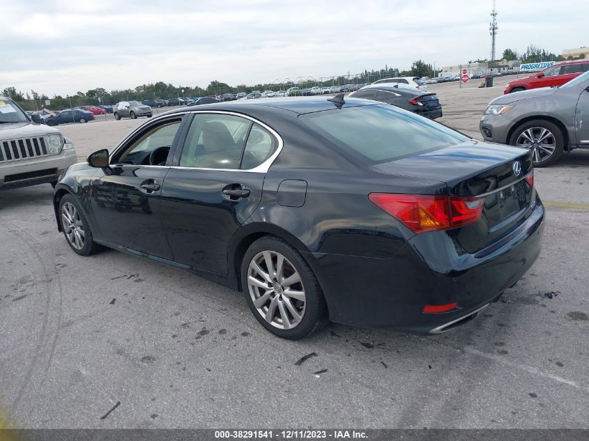 2013 LEXUS GS 350 - JTHBE1BLXD5028676