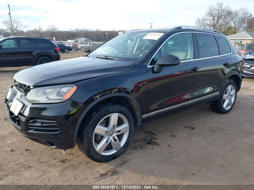 2014 VOLKSWAGEN TOUAREG TDI LUX - WVGEP9BP4ED006265