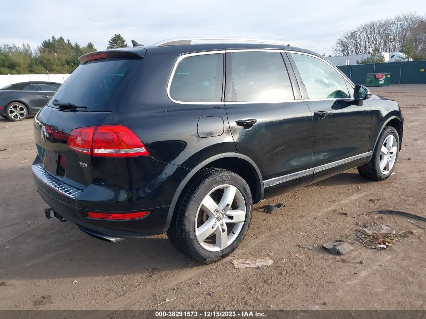 2014 VOLKSWAGEN TOUAREG TDI LUX - WVGEP9BP4ED006265