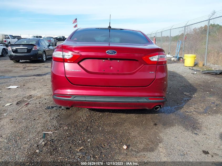 2015 FORD FUSION SE - 3FA6P0H73FR134748