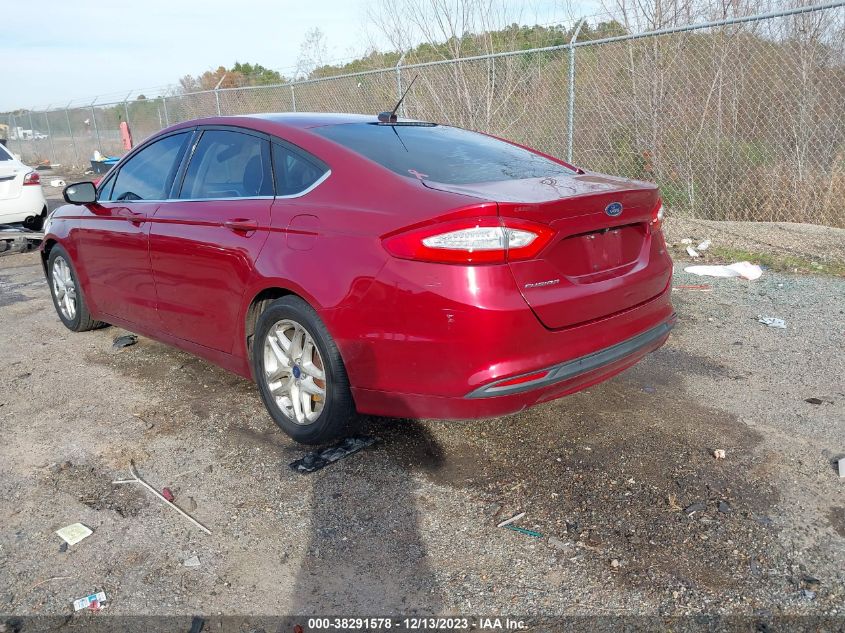 2015 FORD FUSION SE - 3FA6P0H73FR134748