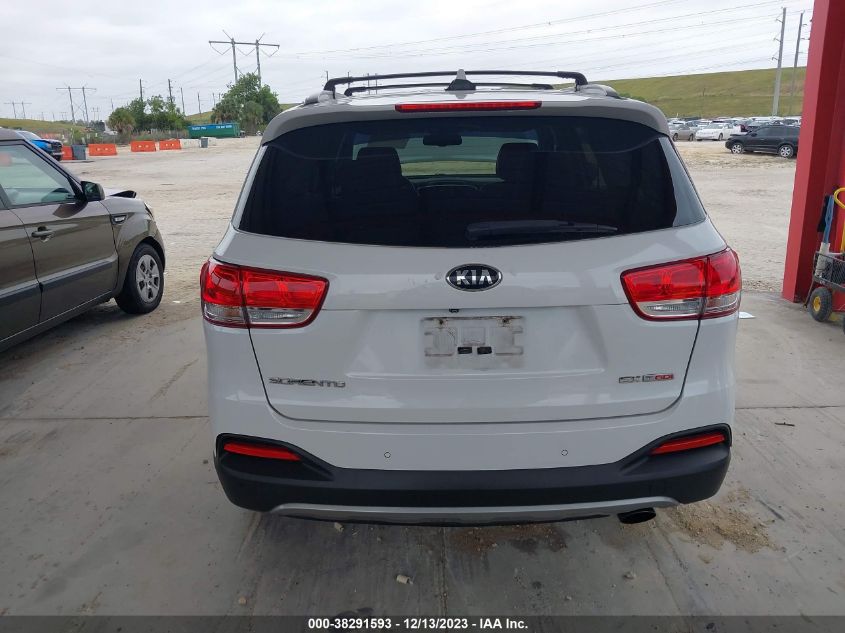 2016 KIA SORENTO 2.0T EX - 5XYPH4A17GG039680