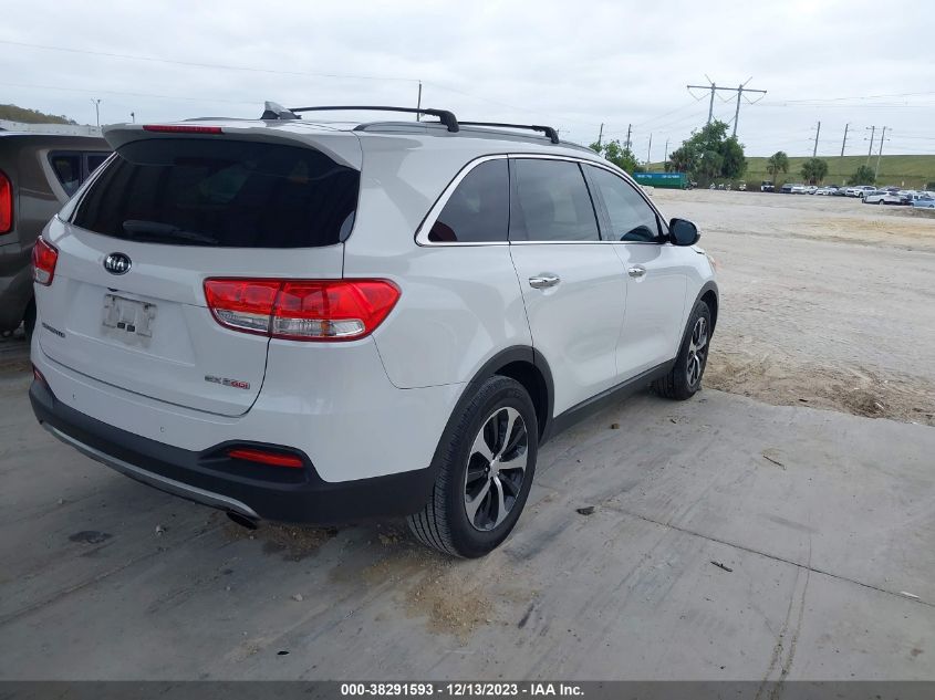 2016 KIA SORENTO 2.0T EX - 5XYPH4A17GG039680