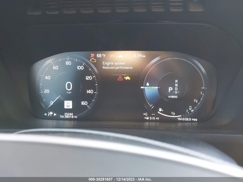 2021 VOLVO XC90 RECHARGE PLUG-IN HYBRID T8 INSCRIPTION 7 PASSENGER YV4BR0CL5M1673609