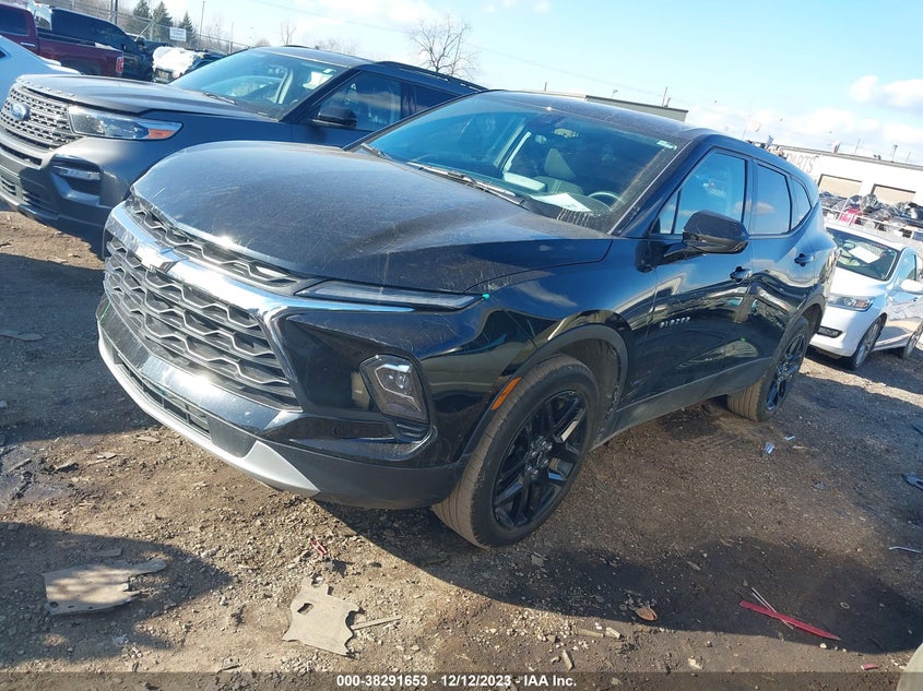 VIN 3GNKBHR49PS110238 2023 CHEVROLET BLAZER 2LT