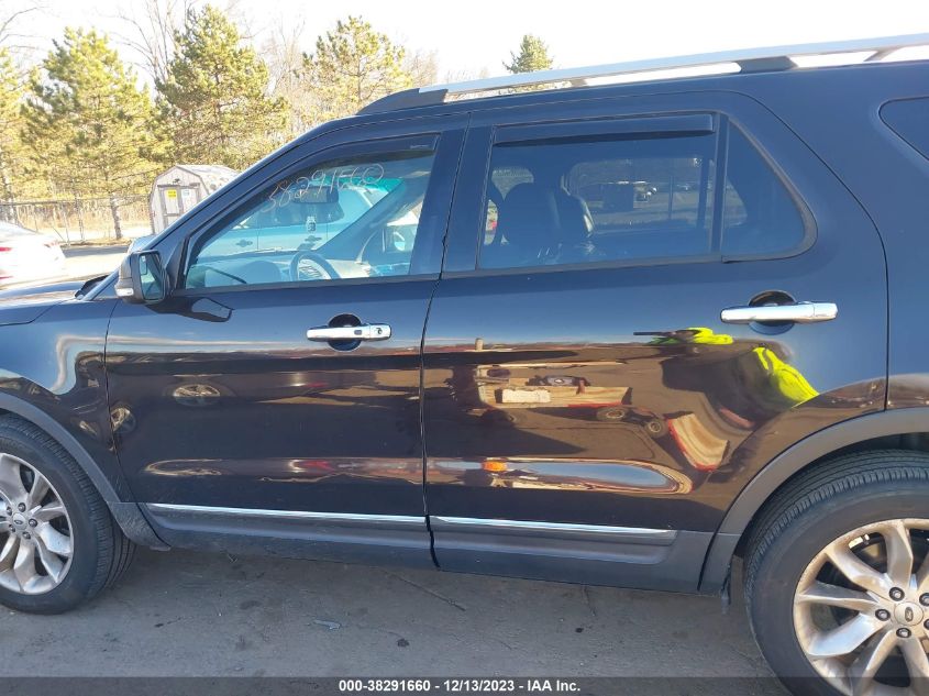 2014 FORD EXPLORER LIMITED - 1FM5K8F81EGC09138