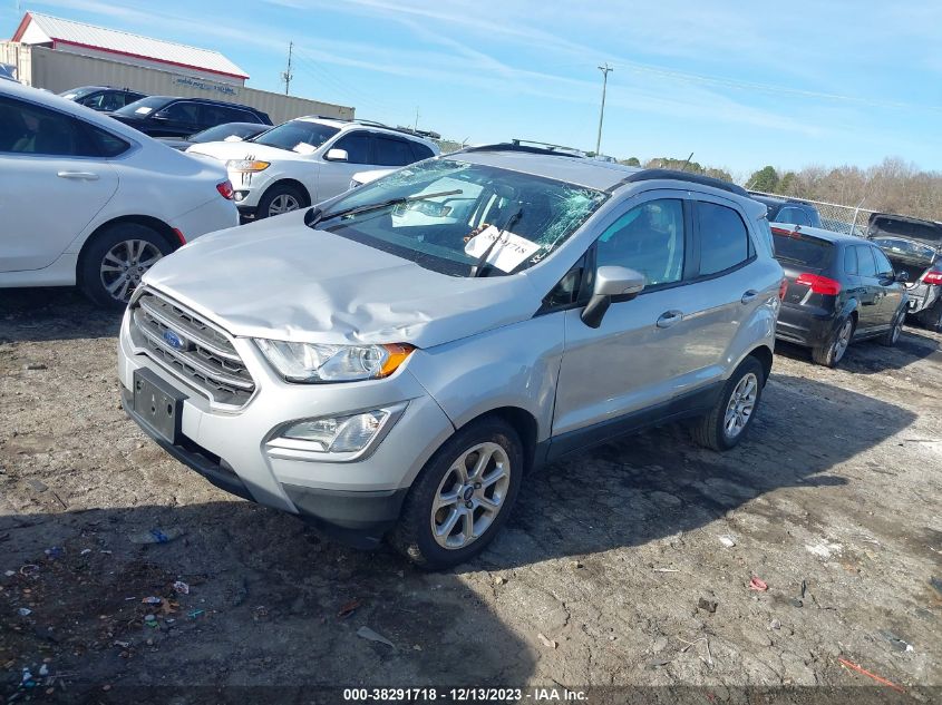2018 FORD ECOSPORT SE - MAJ3P1TE2JC210353