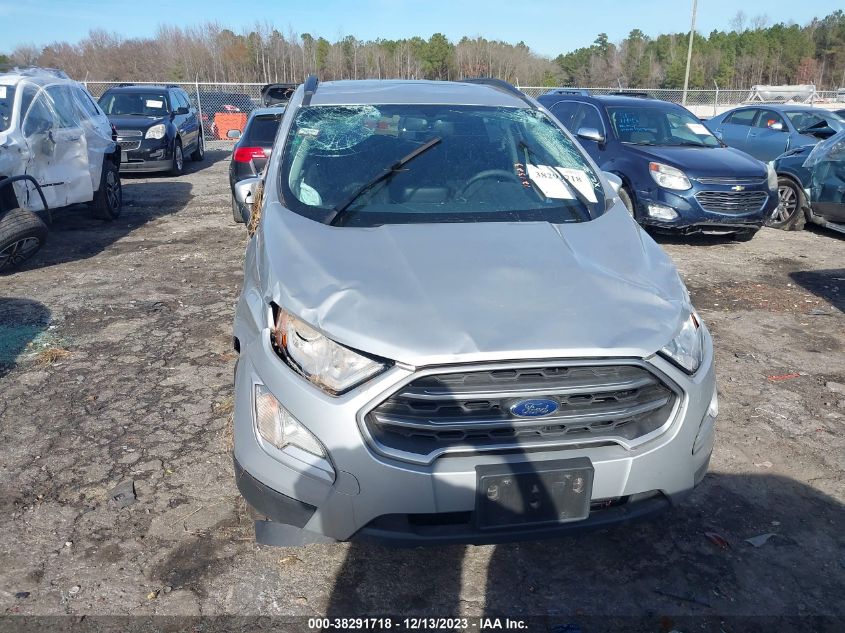 2018 FORD ECOSPORT SE - MAJ3P1TE2JC210353